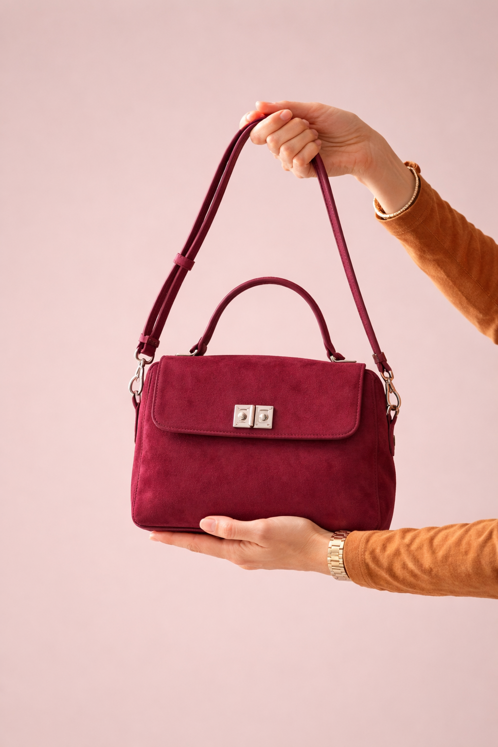 Women’s Casual Messenger Bag with Adjustable Strap