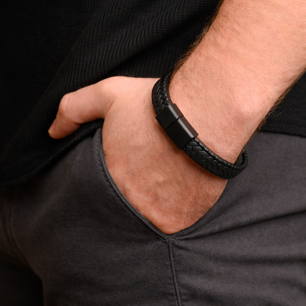 Elegant Men's Magnetic Bracelet