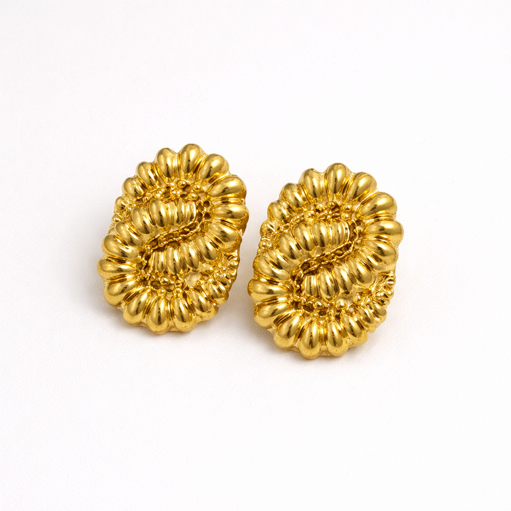 Women’s Geometric Gold Earrings
