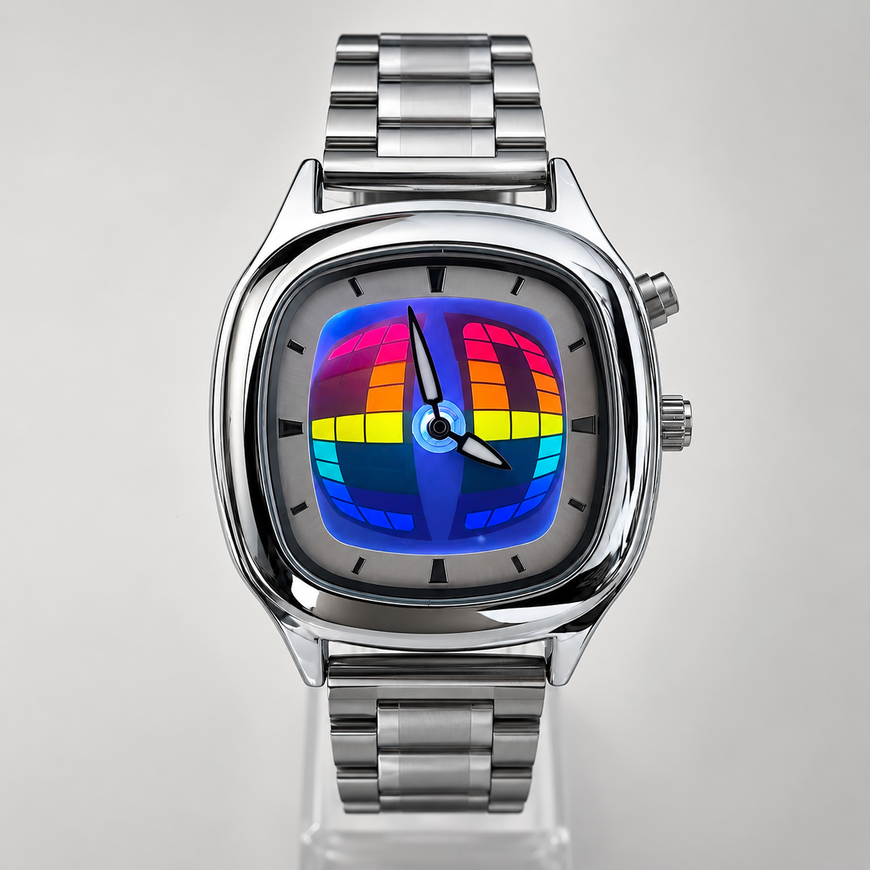 Unisex Square Quartz Watch
