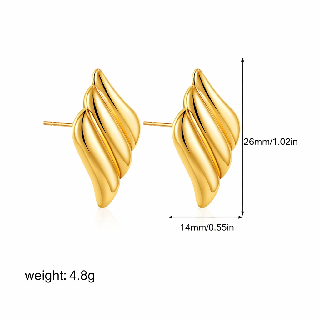 Women’s Geometric Gold Earrings