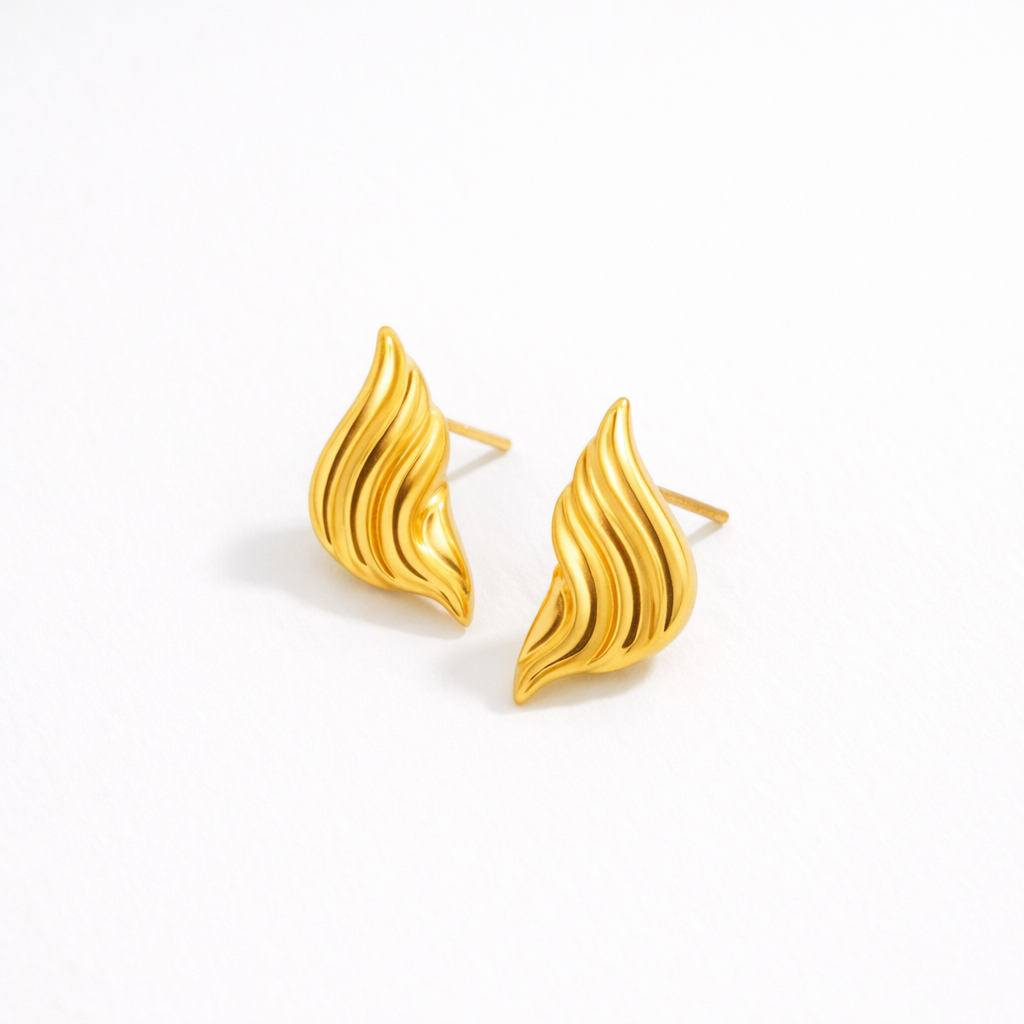Women’s Geometric Gold Earrings