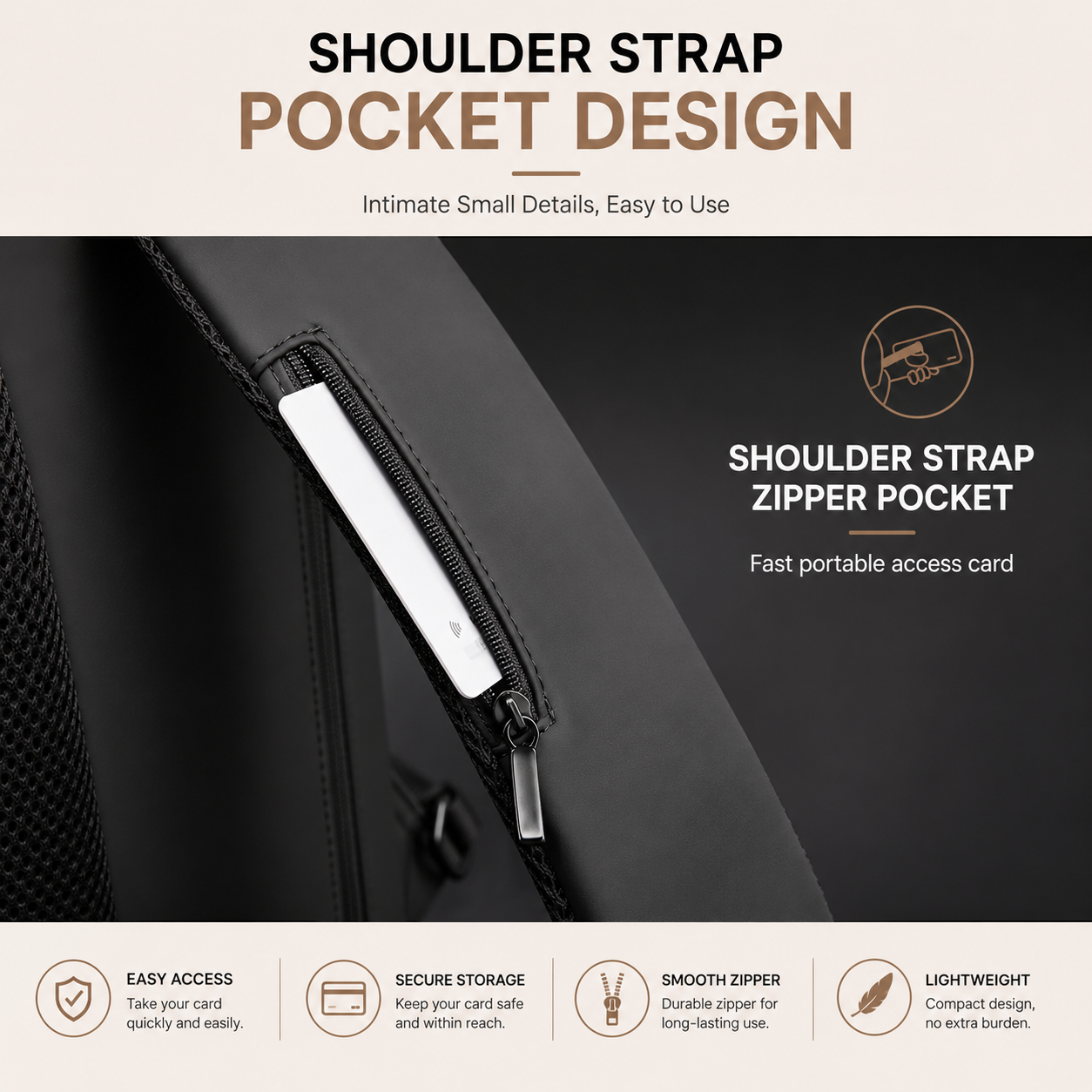 Anti-Theft Crossbody Chest Bag