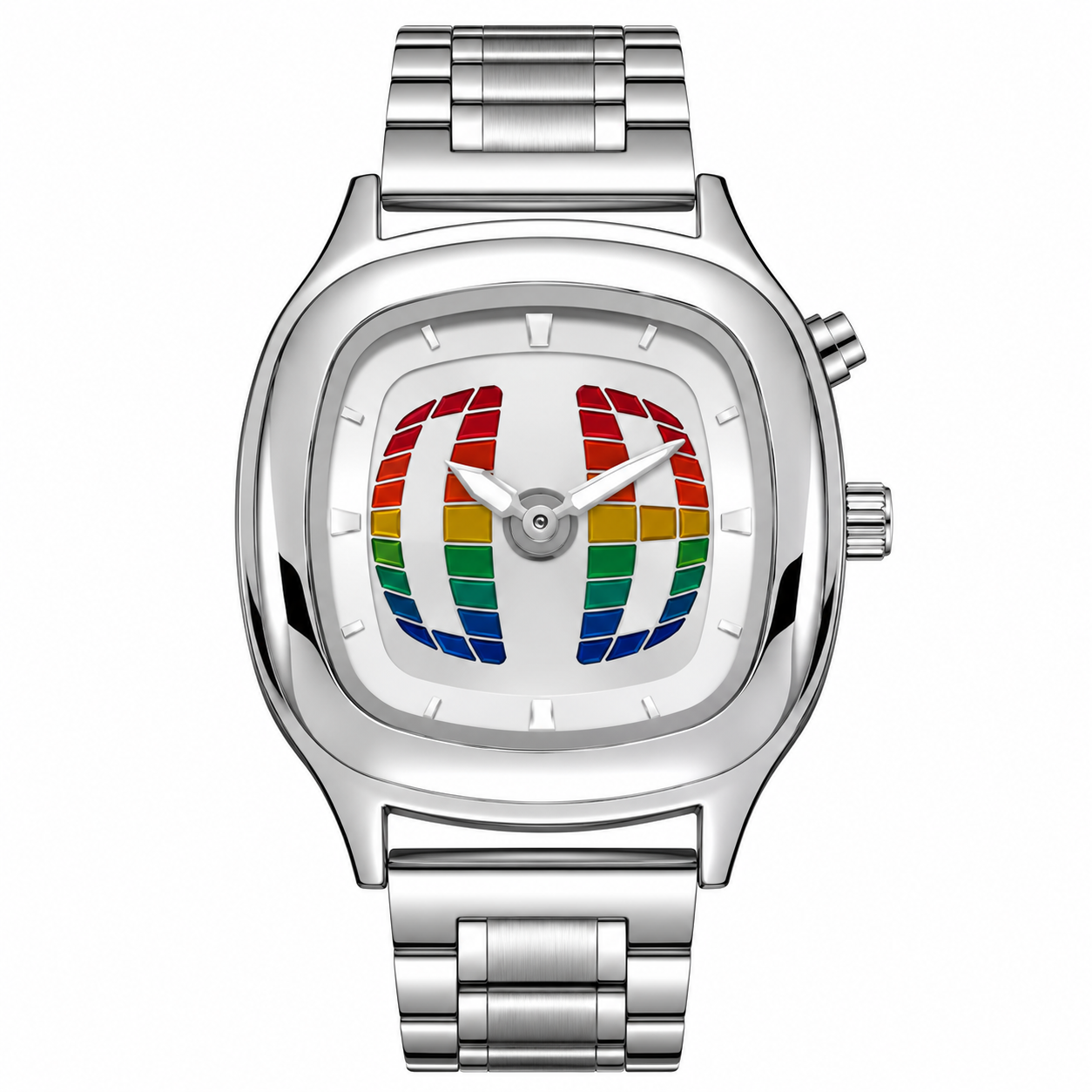 Unisex Square Quartz Watch