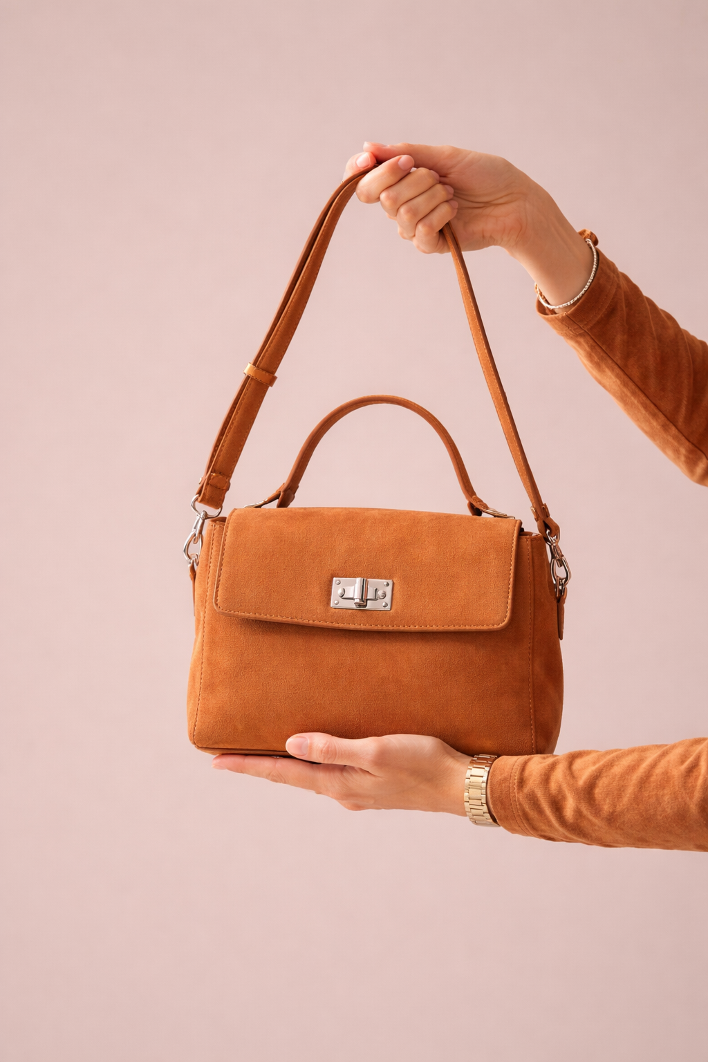 Women’s Casual Messenger Bag with Adjustable Strap